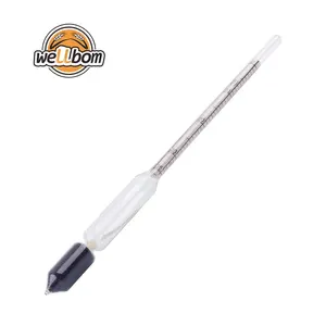 0-35 홈 양조 테스터 Vinometer 알코올 농도 미터 GlassTester Hydrometer