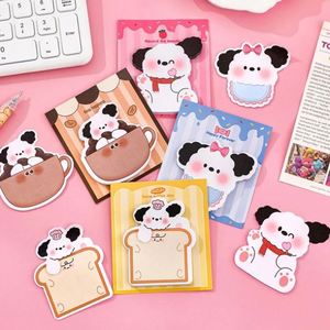 Custom Dog Cute Memo Pads Self-Adhesive Kawaii Stationery for Girls Annotated <b>Bookmarks</b> & Sticky Notes-Office Supplies - Product Image 3