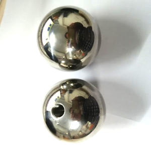 Bolas Roscadas de Acero Inoxidable, Bola de <span class=keywords><strong>Metal</strong></span> Sólido Perforada con Orificio - Product Image 4