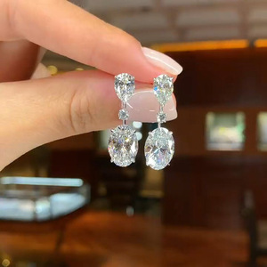 Orecchini a Goccia Grandi per Donne, Accessorio Semplice per Uso Quotidiano, Gioiello di Moda per Outfit - Product Image 6