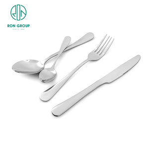 Thân Thiện Với Môi Bạc 304 Thép Không Gỉ Đồ Ăn Dao Muỗng Nĩa Bộ Đám Cưới Đảng Khách Sạn Nhà Hàng Bữa Ăn Tối Dao Kéo Flatware - Product Image 5