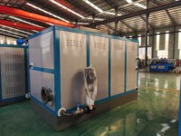 Generator Uap Industri Horizontal Berbahan Bakar Minyak/Gas dengan Sistem Tabung Api Bertekanan Rendah dan Sirkulasi
