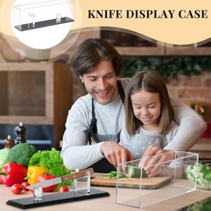 Bán buôn Chất lượng cao lắp ráp dao duy nhất chủ Acrylic dao hiển thị trường hợp cho bộ sưu tập - Product Image 4