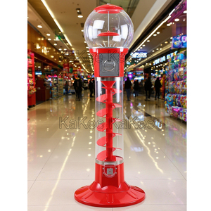 Best-seller Spiral Capsule Toy Machine Grande Capacité Gumball Bonbons Distributeur Automatique Idéal pour Arcades Centres Commerciaux - Product Image 1