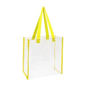 Bolsas Transparentes de Plástico Grandes con Logotipo Personalizado, Bolsas Transparentes Aprobadas para Estadios con Asas para el Trabajo y Deportes - Product Image 6