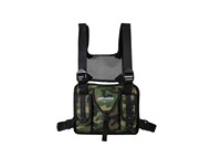 Sac à bandoulière tactique d'extérieur avec épaule et poitrine scintillante OEM sac de course unisexe pour étudiants sac de sport pour le voyage et l'entraînement physique