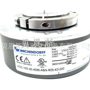 Codificador Wachendorff WDG100I-40-4096 ABN R05 K3 200 Incremental RS422 Fabricado en Alemania - Product Image 2