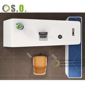 Sillas de oficina hechas a medida, muebles de oficina de madera, Mostrador de oficina de lujo - Product Image 2