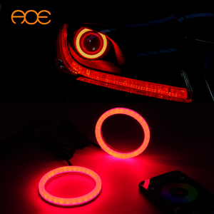 Srgba anl mắt 80mm Bông Bóng Đèn Mới 12V đuổi theo loại với đôi mắt thiên thần mô hình - Product Image 3