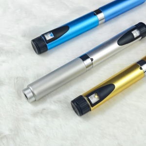 Bolígrafo Recargable de Vidrio V2 para Cuidado Personal con Tapa Metálica de Rosca, Ecológico y Resistente al Agua para el Cuidado de la Piel - Product Image 5