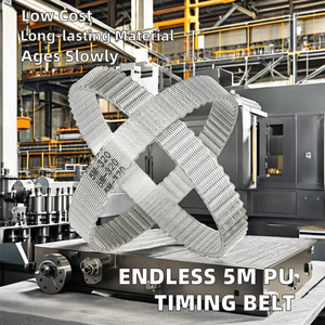 3m T5 T10 T20 H XH mxl XL L RPP CNC PU synchroflex vành đai thời gian trong 5M 8M 14m Kích thước tùy chỉnh OEM hỗ trợ - Product Image 3