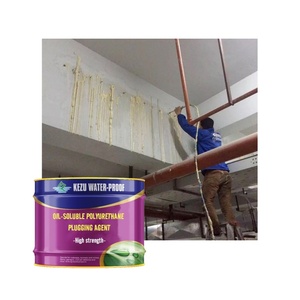 Lechada de Poliuretano OPU Impermeabilizante de Alta Resistencia y Ecológica de la Marca KEZU para Reparación de Grietas y Fugas de Agua <span class=keywords><strong>en</strong></span> Edificios - Product Image 1