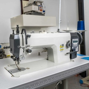 <span class=keywords><strong>Machine</strong></span> à <span class=keywords><strong>coudre</strong></span> plate à entraînement direct 0303D pour matériaux épais, avec coupe-fil automatique et synchronisation informatique - Product Image 6