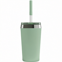 Vente en gros de tasses à café isothermes personnalisées mignonnes avec couvercle, gobelets en acier inoxydable à double paroi personnalisés de 20 oz (600 ml)