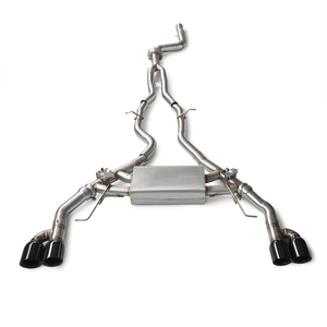 Para <span class=keywords><strong>BMW</strong></span> X3/<span class=keywords><strong>X4</strong></span> <span class=keywords><strong>M40i</strong></span> G01 3.0T 2016-<span class=keywords><strong>2023</strong></span> OPF 304SS Válvula de escape Catback Silenciador de tubo medio OEM - Product Image 4