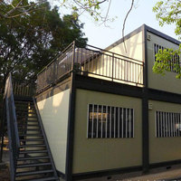 Maison conteneur pliable de qualité supérieure à faible coût