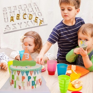 Moule à fondant alphanumérique avec chiffres anglais et arabes, décorations de gâteaux, ornements DIY, moule à chocolat pour fête d'anniversaire - Product Image 1