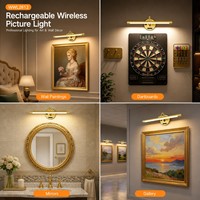 Lampe murale LED rechargeable à moule personnalisé avec télécommande, couleur personnalisée, batterie, emballage avec logo pour projets OEM/ODM