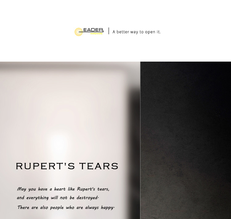 EADER water drop shape Modern minimalist handle wardrobe cabinet drawer Nordic gray door handle