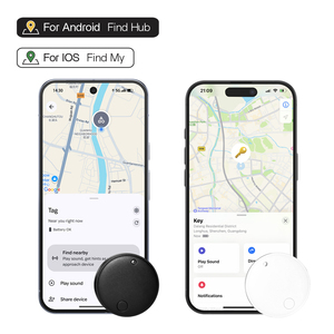 Pour Google <span class=keywords><strong>Android</strong></span> Find Hub Locator, petit et léger, anti-perte, certifié, traceur intelligent pour IOS Find My - Product Image 5