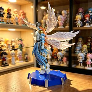 Nueva Figura de PVC de <span class=keywords><strong>Digimon</strong></span>, Estatua de Angemon Moon Temple, Juguete de Anime de Moda GK, Adorno de Escritorio, Venta al por Mayor - Product Image 2