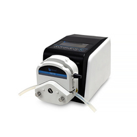 Bomba Peristáltica Laboao con Control de Velocidad de Motor Micro Paso a Paso, Flujo Pequeño, Tubo Resistente a la Corrosión para Equipos de Limpieza Automática