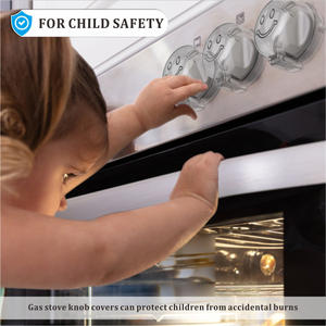 Gran oferta Probebi VB005 silicona PC horno perilla cubierta protectora estufa superior para seguridad de los niños suministros para bebés - Product Image 2