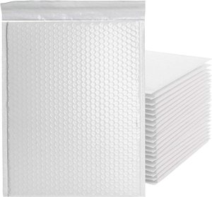 Nhà máy tùy chỉnh bong bóng bưu phẩm, 6x9 inch, trắng Poly bưu phẩm, phong bì độn, vận chuyển phong bì, khả năng chịu nước, tự con dấu - Product Image 1