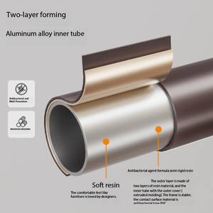 Barra de agarre antideslizante de 100cm, pasamanos de escalera, acero inoxidable y plástico para uso en el baño de ancianos y discapacitados en hospitales - Product Image 4