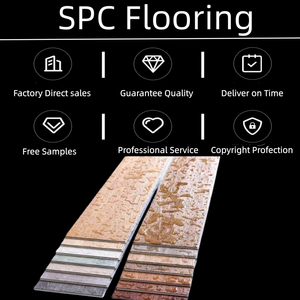 พื้นไม้พลาสติกคอมโพสิต SPC คลิ๊กล็อค สำหรับปูพื้นภายใน กันน้ำ กันไฟ คุณภาพสูง - Product Image 2