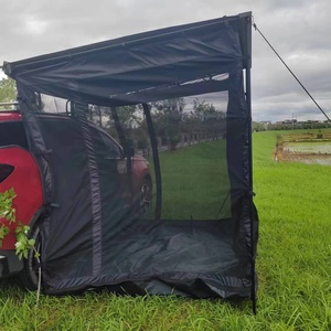 <span class=keywords><strong>Toldo</strong></span> Techo Tienda de campaña Camper Trailer 4WD <span class=keywords><strong>Toldo</strong></span> 4X4 Camping Car Rack Pull Put con sala de malla - Product Image 6