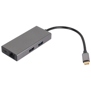 Vcom 4 cổng USB3.1 Loại C để Ethernet 1000Mbps pd3.0 100W phí USB Docking Station 5Gbps trung tâm dữ liệu - Product Image 1