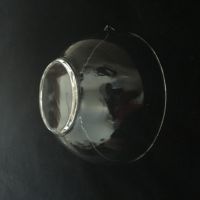 Plat à cristallisation en quartz de haute pureté, bassin d'évaporation à fond plat avec bec verseur pour analyse et chauffage en laboratoire