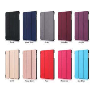 Custodia in pelle per Tablet con supporto A tre pieghe Ultra sottile e leggera per Samsung Galaxy <span class=keywords><strong>Tab</strong></span> A 10.1 2019 <span class=keywords><strong>T510</strong></span> T515 - Product Image 6