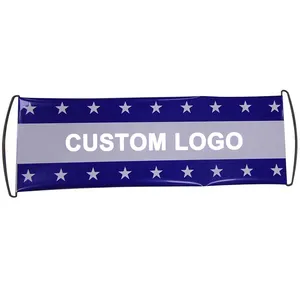 Bandeira de enrolamento personalizada, venda quente barata, produto promocional, uso externo, portátil, rolo, retrátil, bandeira