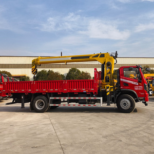 5-7 Sektionen Kranaufbau-LKW 8 Tonnen Kran-LKW Fahrbarer Abschleppwagen mit Kran - Product Image 4