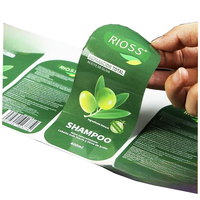 Étiquettes rectangulaires autocollantes imperméables imprimées sur mesure. Matériaux personnalisables disponibles : Papier enduit PP/PVC/BOPP
