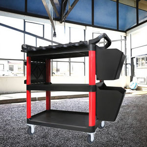 車掃除ツールキットトロリーオーガナイザー付き美容ツール引き出しなしの保管ソリューション - Product Image 6