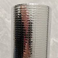 Membrane isolante réfléchissante multicouche en aluminium/MPET laminé avec maille en fibre de verre/polyester, barrière contre la vapeur