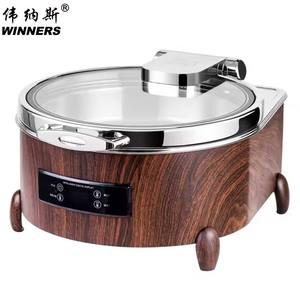 Calentador de Comida Eléctrico WINNERS con Cubierta Visible Hidráulica que Imita la Madera, Acero Inoxidable 304, con Pantalla Táctil - Product Image 1