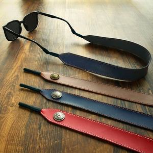 Correa de cuero para el cuello de alta calidad para gafas, cadena de gafas hecha a mano, cordón para gafas de sol, soporte de correa para pescar - Product Image 3