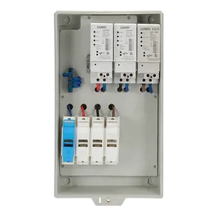 Caixa de medidor de eletricidade pré-pago trifásico monofásico, gabinete de instrumentos SMC interno e externo, caixa de junção elétrica