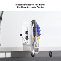 Centre de perçage et de fraisage de panneaux de porte CNC à 6 axes certifié CE avec double axe X/Y et 45° °   Axe angulaire - Longueur maximale 3080 mm, épaisseur 70 mm
