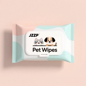 JZZP-Toallitas de limpieza para mascotas, toallitas húmedas hipoalergénicas para perros y gatos, para pieles sensibles, 80 unidades - Product Image 2