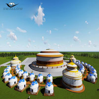 Meublé Eco Friendly Module Cabin Homes Camping Capsule House Apple Cabin pour la vie et les loisirs