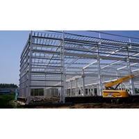 Edificio de Estructura de Acero Personalizado, Taller Industrial Metálico Prefabricado Modular, Almacén