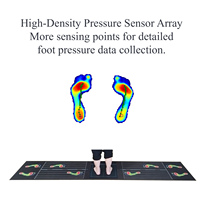 Système d'analyse de la pression plantaire pour l'analyse de la marche, équipement de test de pression plantaire haute densité pour la R&D des chaussures