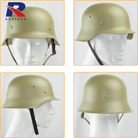 Casque REVIXUN M42 en acier léger haute résistance, protection de la tête pour le jeu CS, entraînement tactique II, style allemand, taille personnalisée