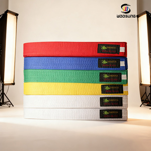 Ceintures Durables Personnalisées Woosung pour <span class=keywords><strong>l</strong></span>'Entraînement <span class=keywords><strong>de</strong></span> Taekwondo, Karaté, Judo – Équipement d'Arts Martiaux - Product Image 3