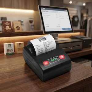 MP-58C2 Mini Portable Bluetooth Thermal <b>Label</b> Printer 203DPI Inkless Sticker <b>Maker</b> 2000mAh for Business Retail Home Organization - Product Image 3